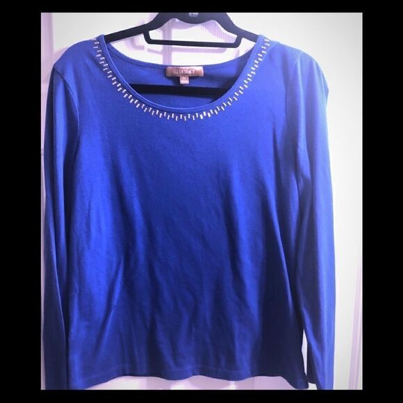 Long sleeve top by Ellen Tracy - Picture 1 of 3